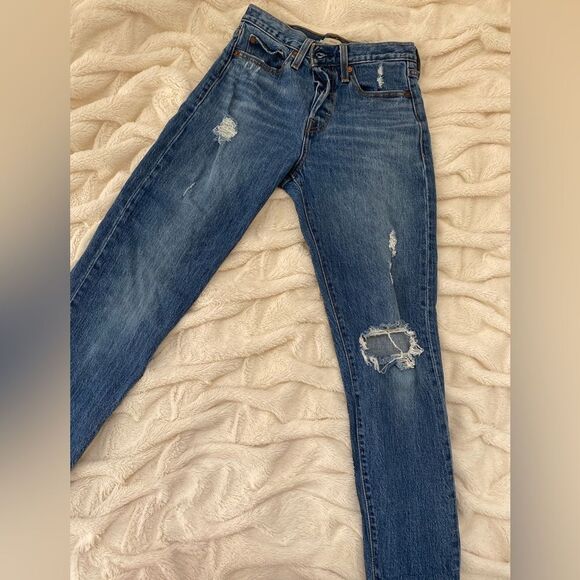 Levi's Wedgie Premium Denim straight leg jeans - Picture 4 of 9